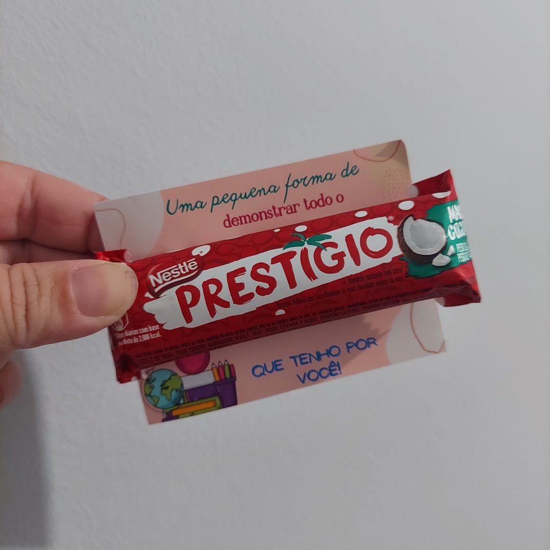 Cartão prestígio/professor