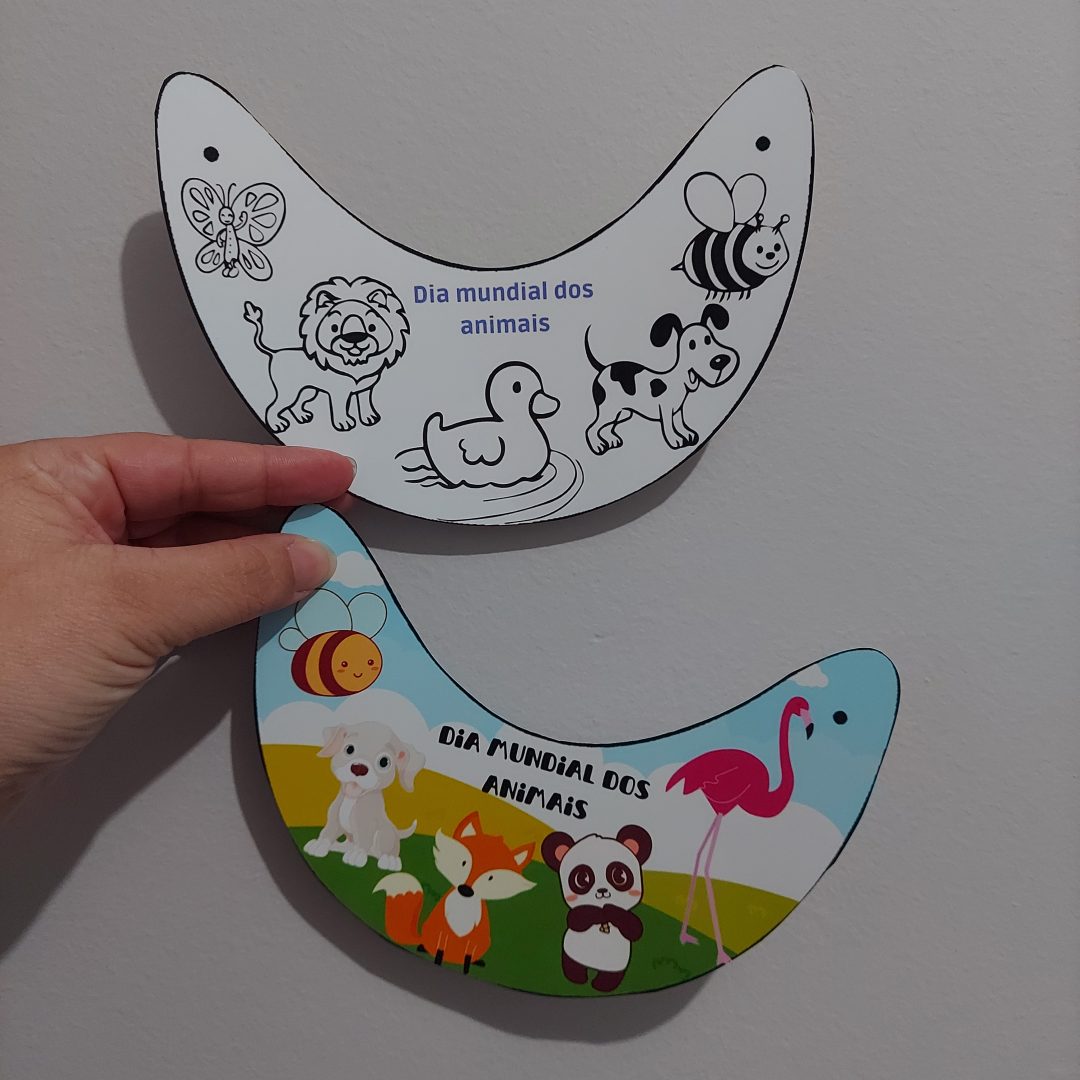 Viseira dia dos animais