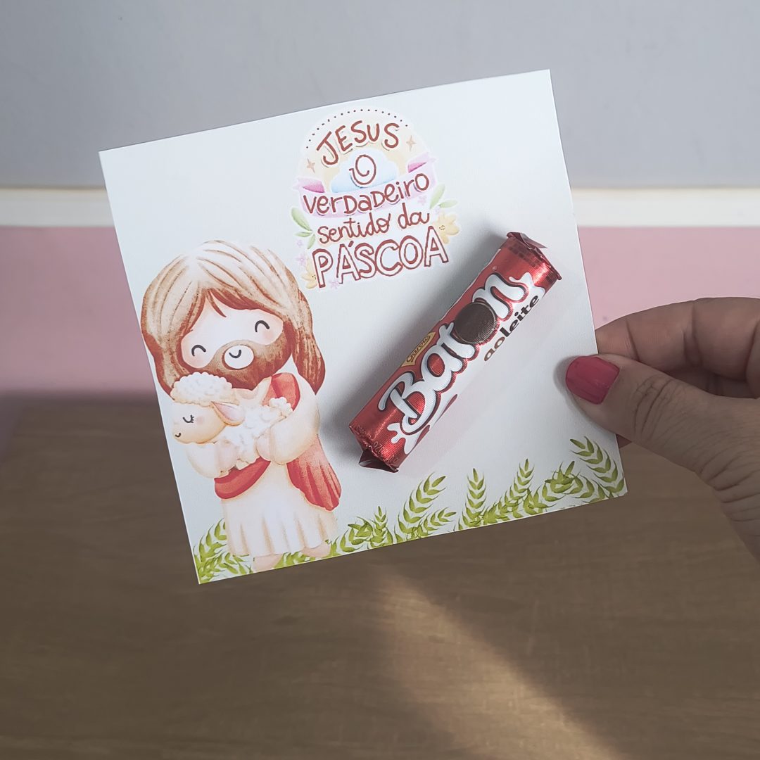 Cartão Páscoa Cristã