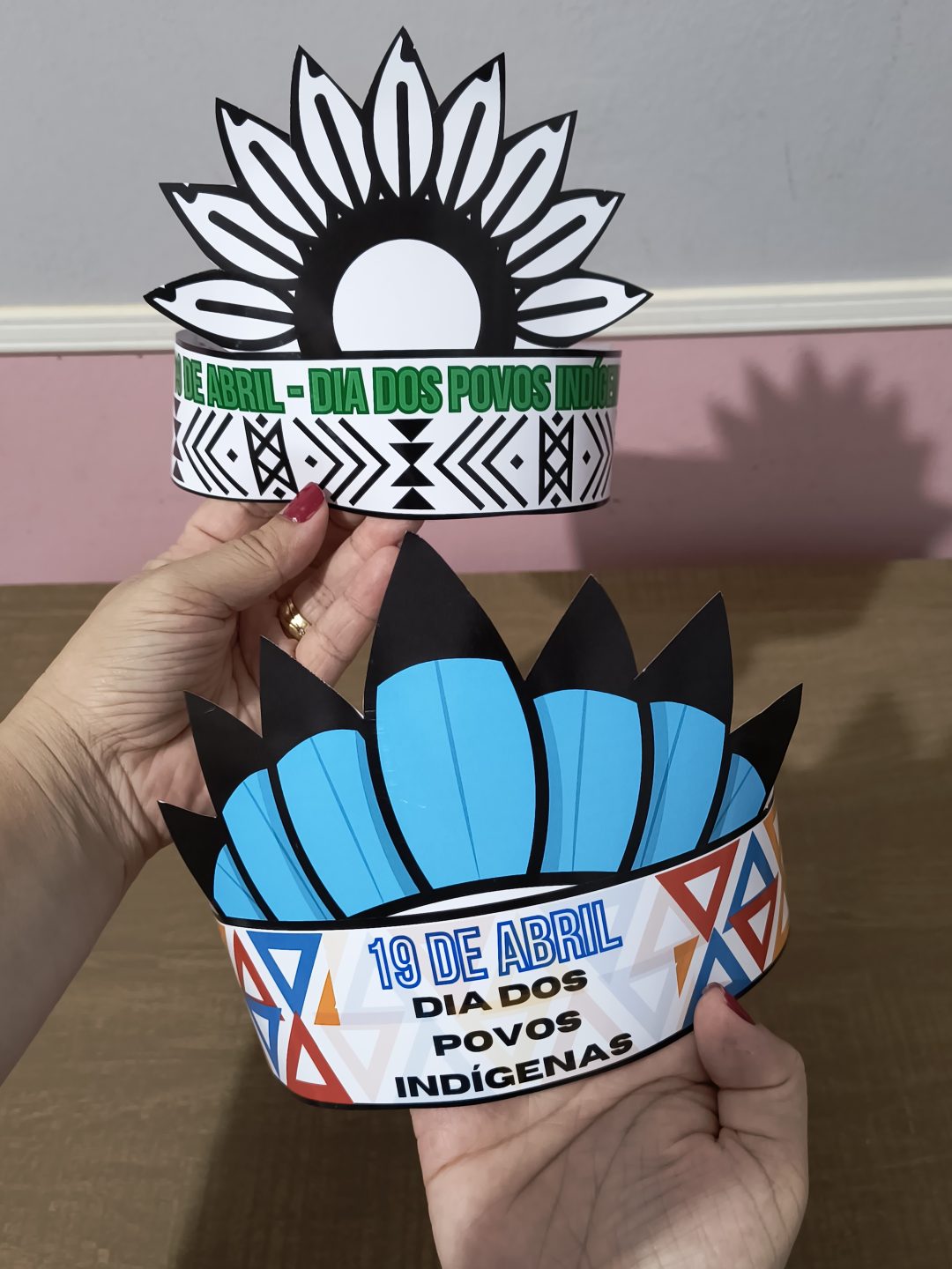 Cocar indígena – Débora Atividade Infantil