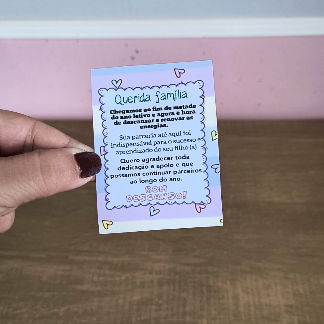 Bilhete férias família
