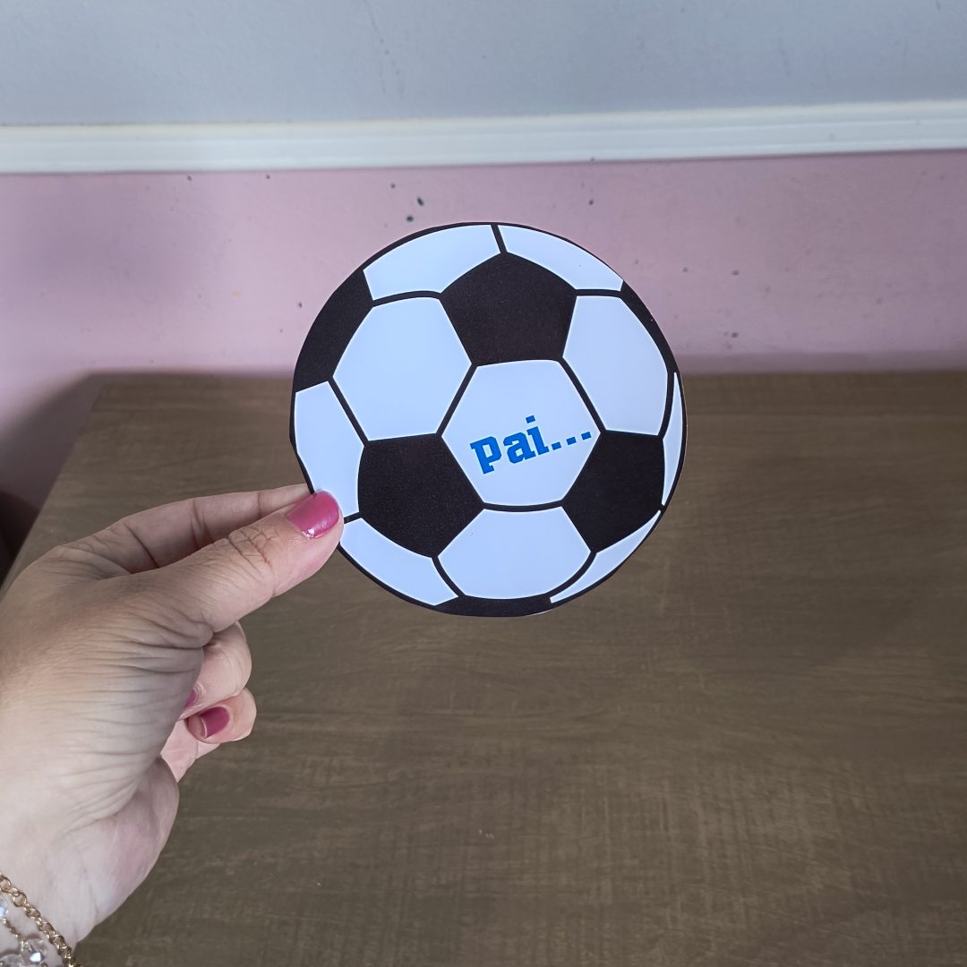 Cartão papai show de bola