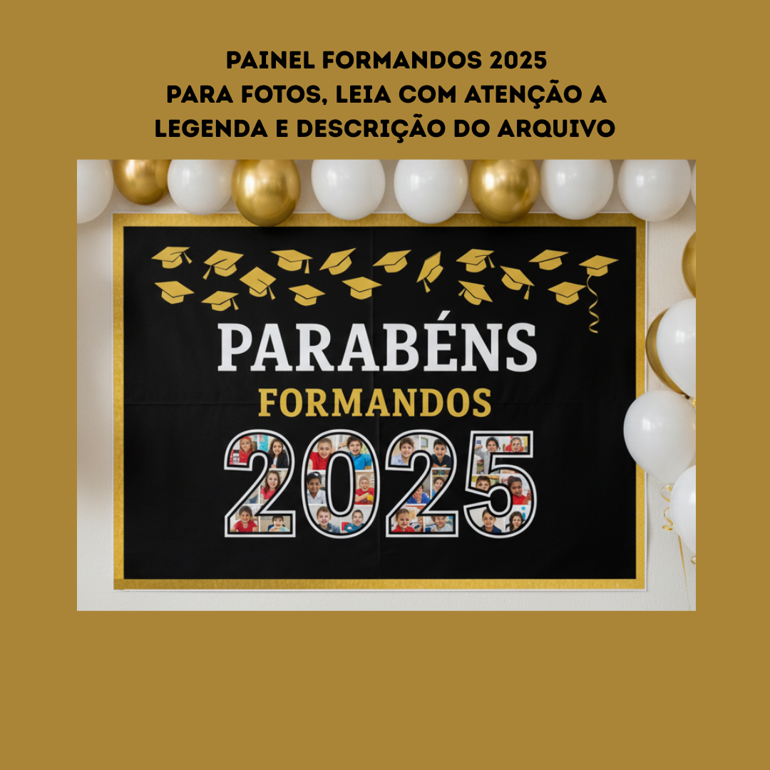 Painel FORMANDOS 2025