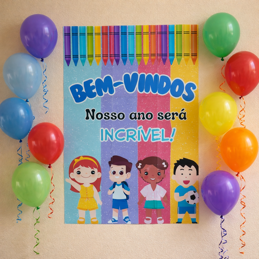 Cartaz BEM-VINDOS