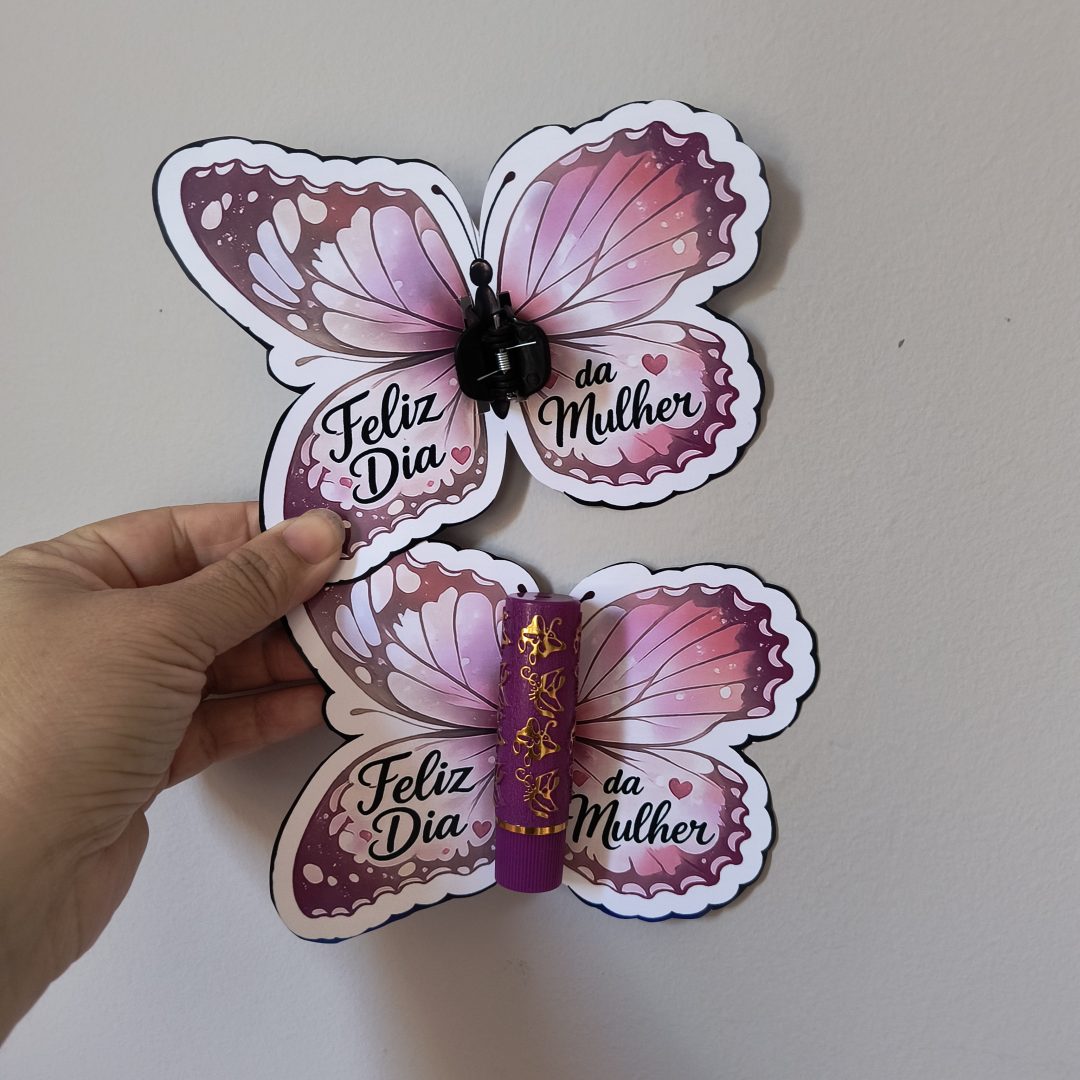 Borboleta dia da mulher