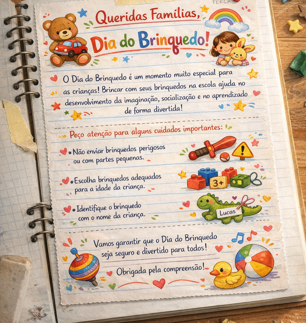 Bilhete dia do brinquedo