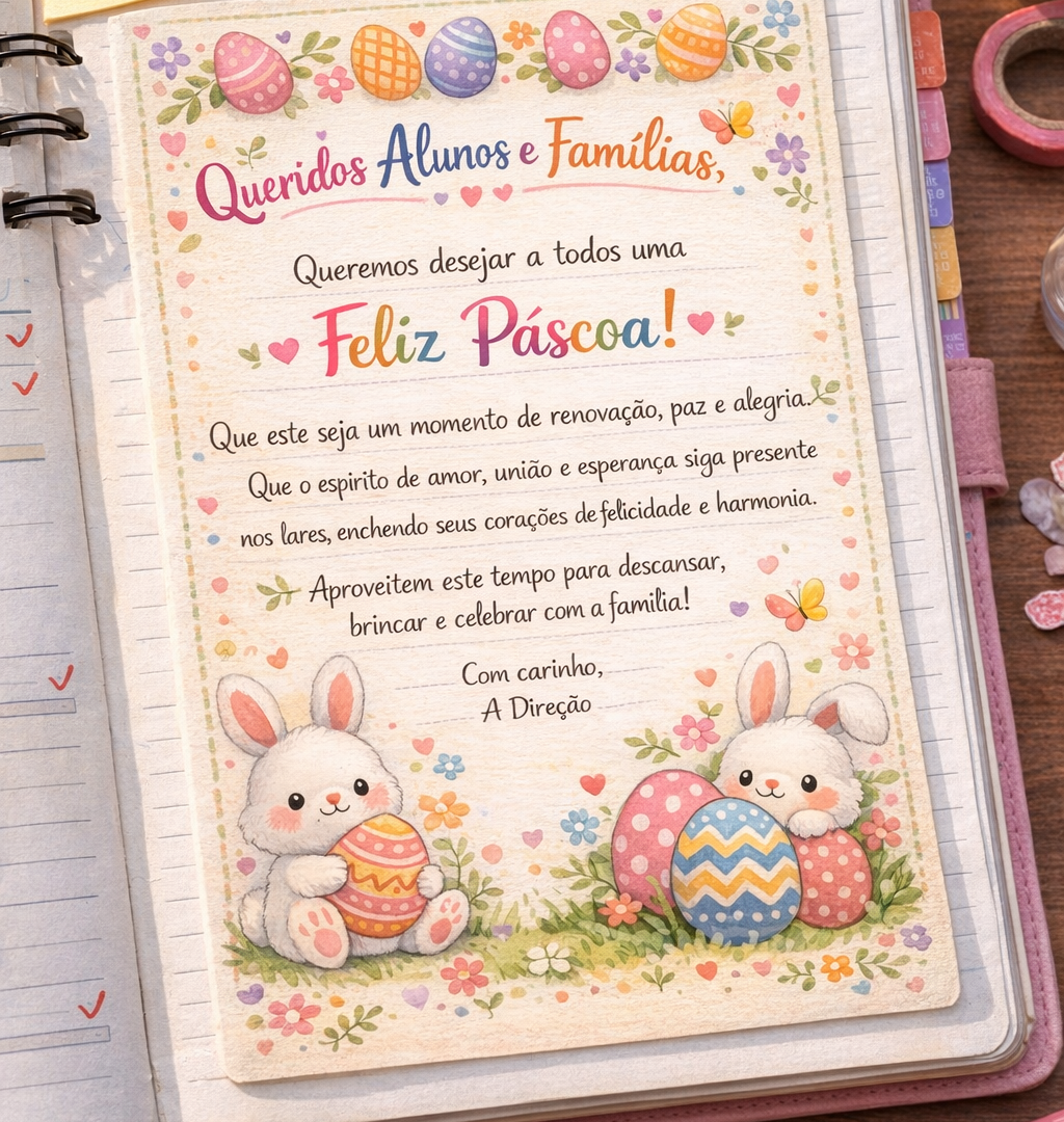 Bilhetes páscoa