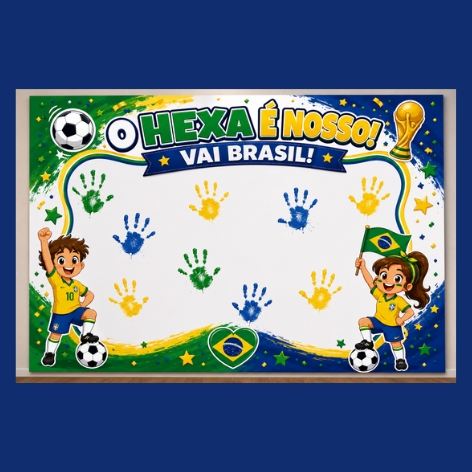 Cartaz coletivo copa do mundo