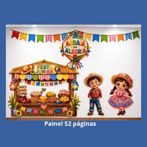 Painel junino