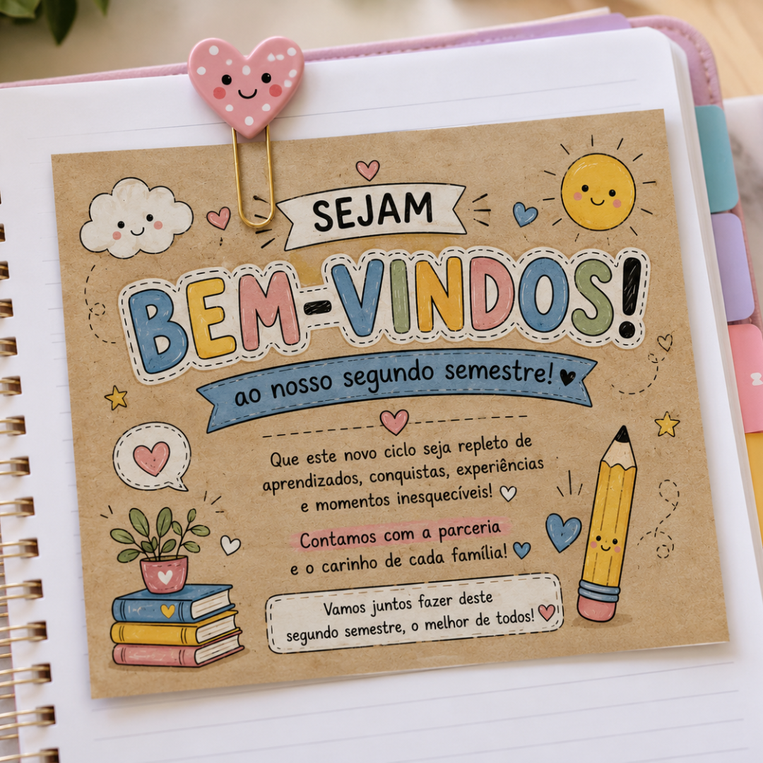 Bilhete famílias volta às aulas