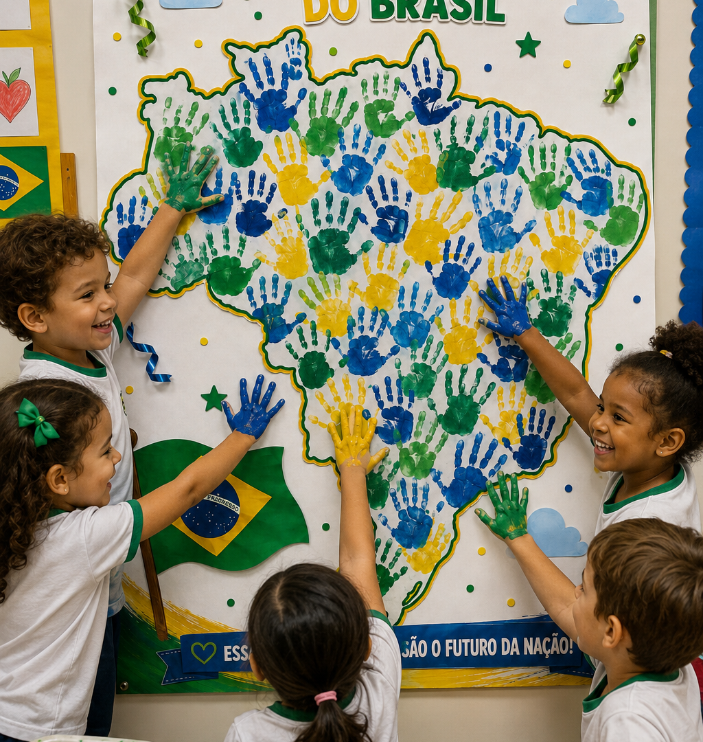 Cartaz coletivo Independência do Brasil