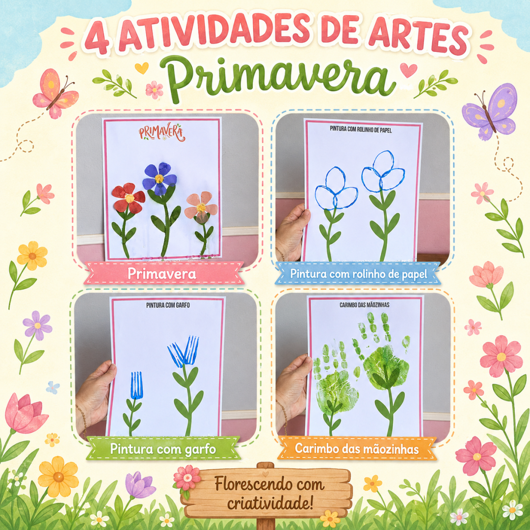 Atividade Primavera (flores)