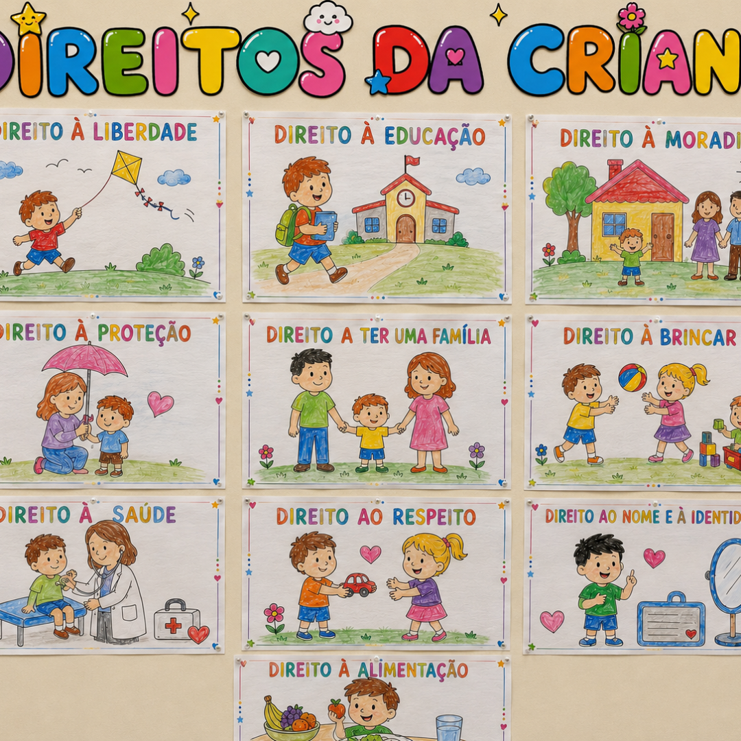 Mural Direitos da criança