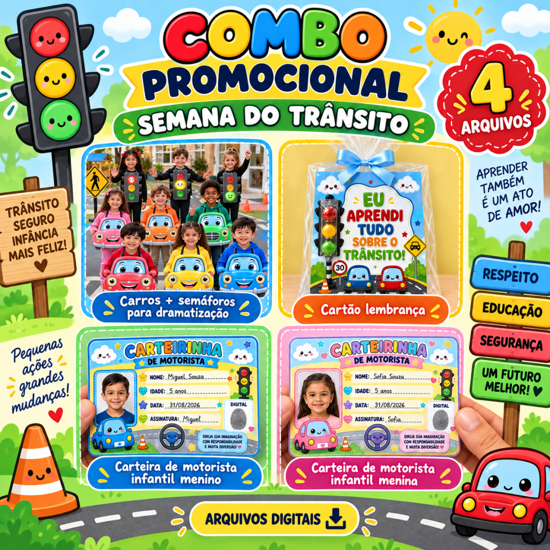 Combo Semana do Trânsito